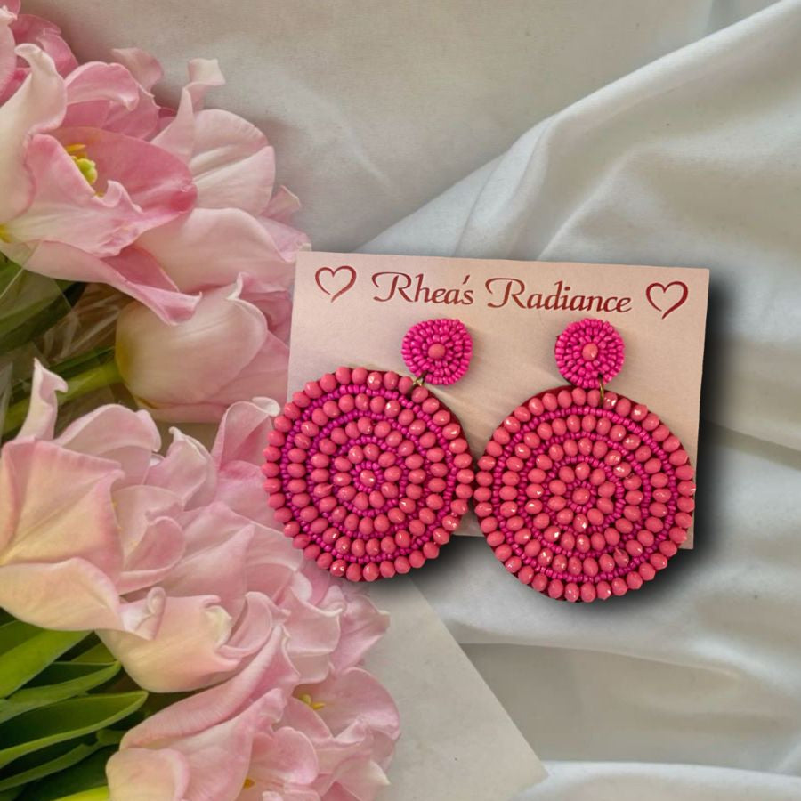 Pink Beaded Pointers