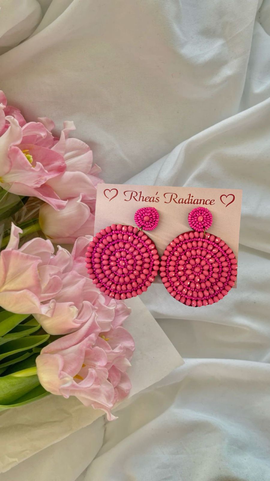 Pink Beaded Pointers