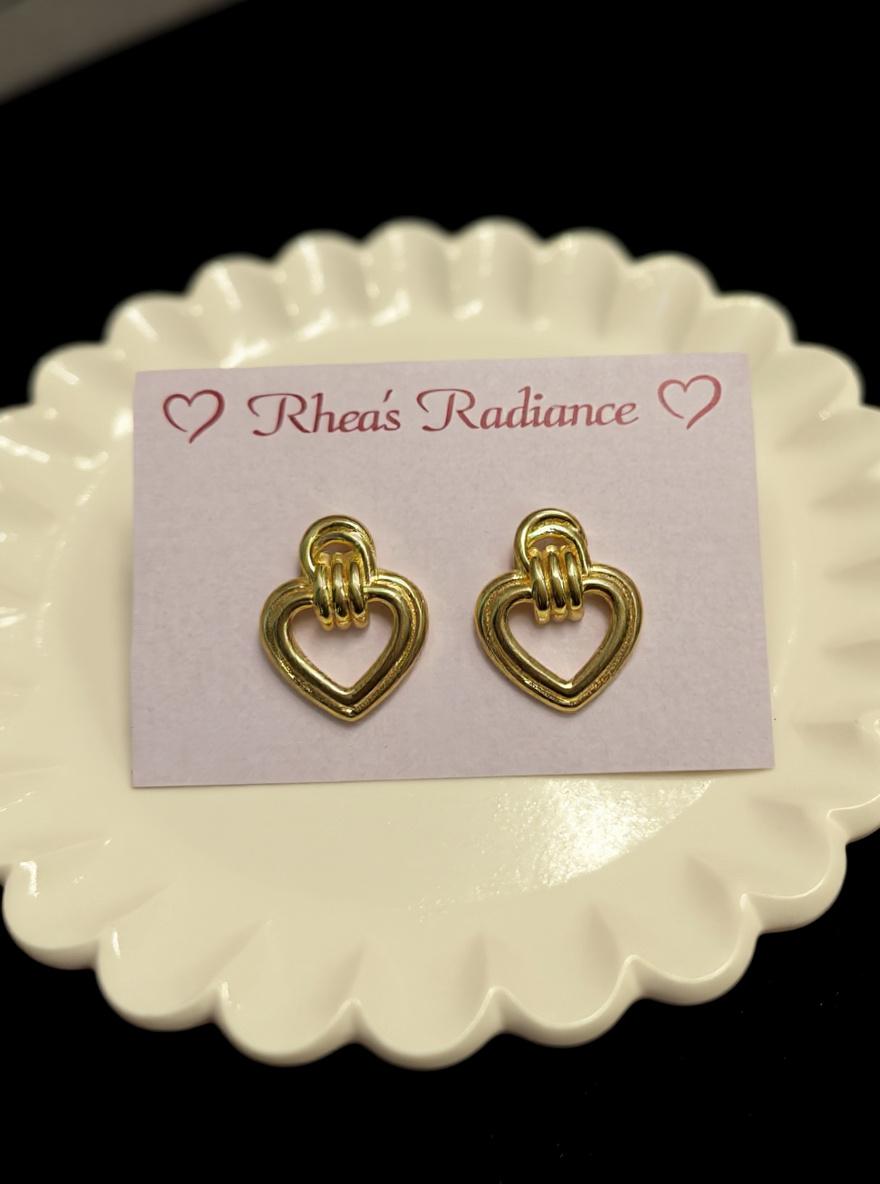 Heartline Studs