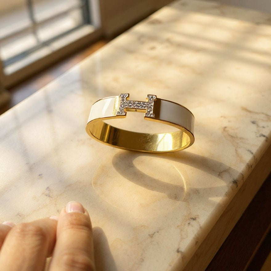 Hermes And Fendi Cuffs