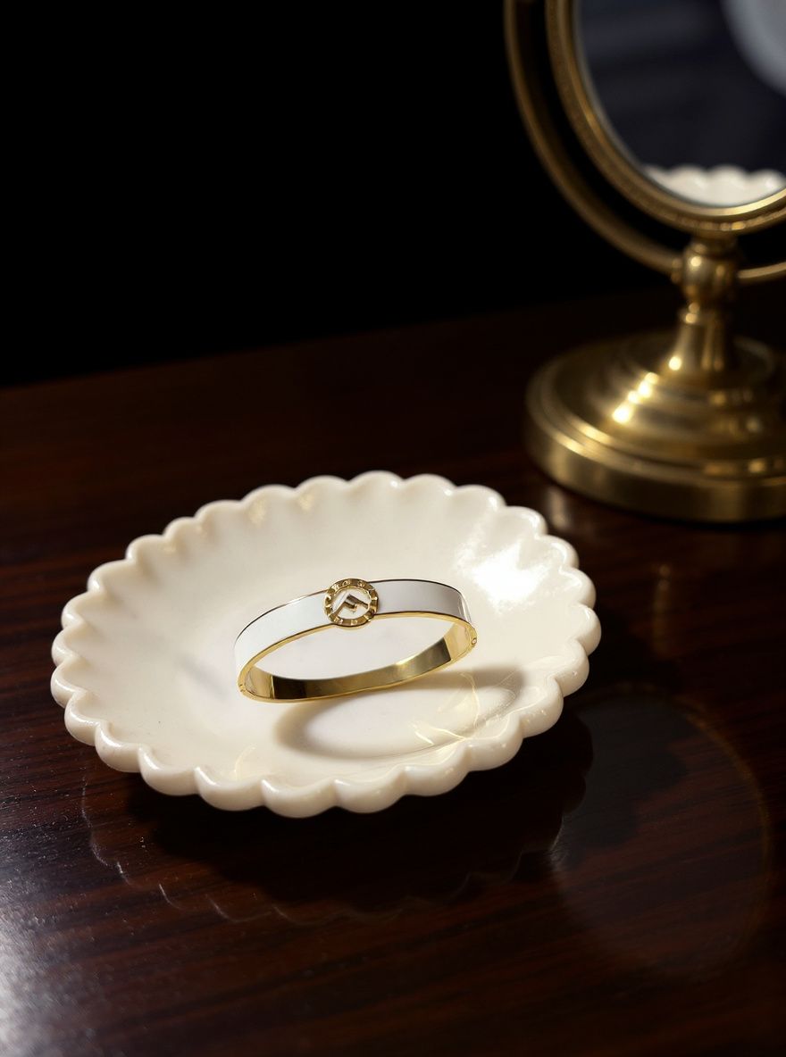 Hermes And Fendi Cuffs