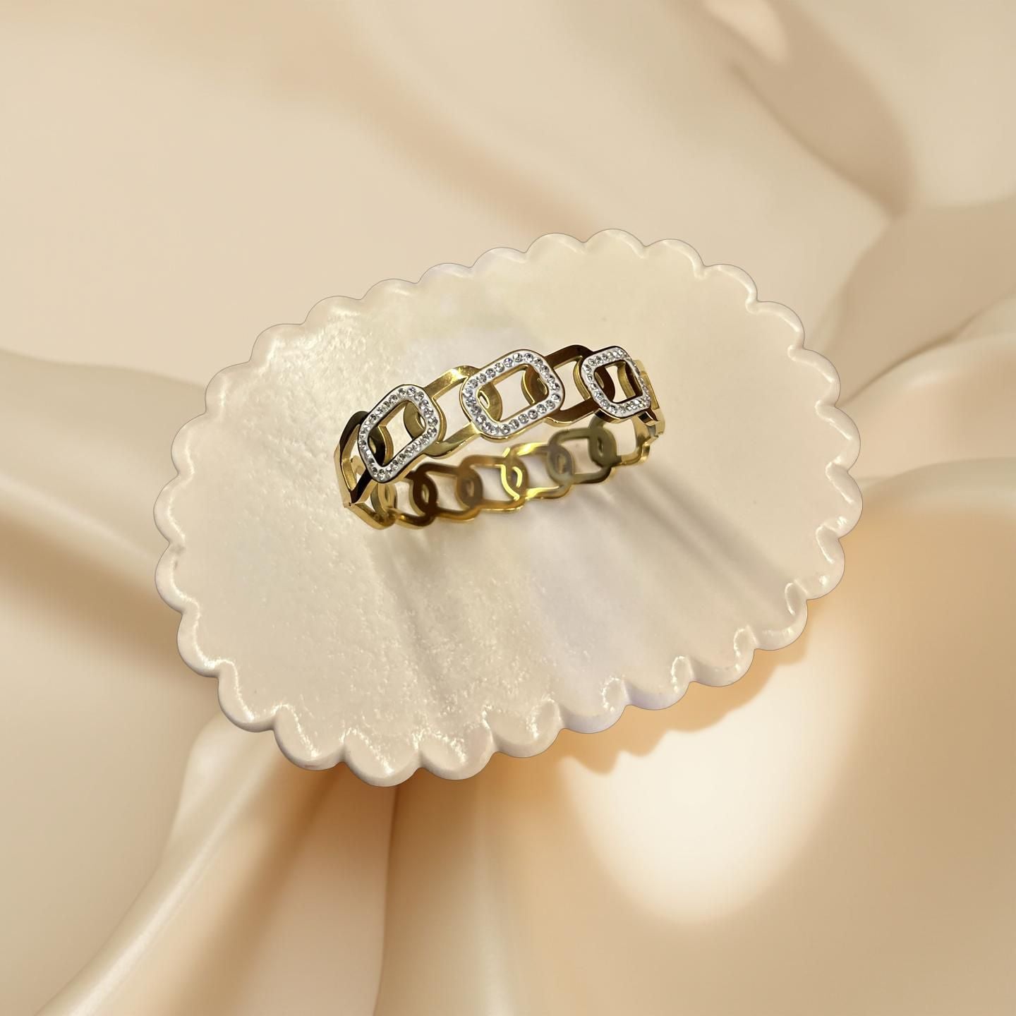 Zig Zag Statement Cuff