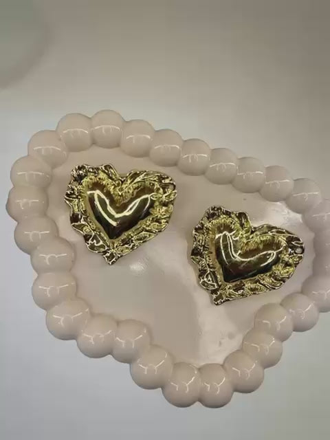 Chunky Heart Charms
